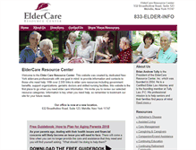 Tablet Screenshot of eldercareresourcecenter.info